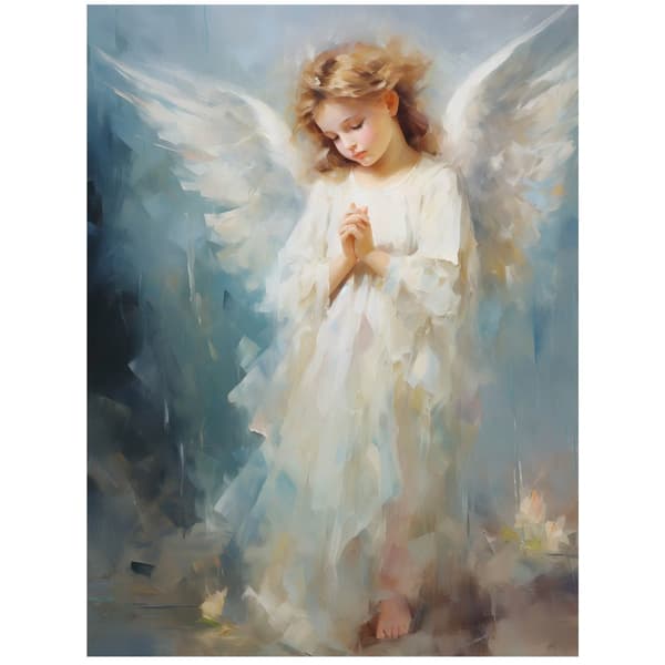 Heaven's Light Heaven's Light, 40x50 cm, guld aluminiumsramme, 230 gsm mat papir