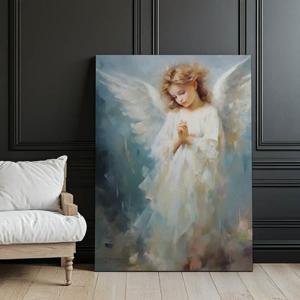 Heaven's Light Heaven's Light, 40x50 cm, guld aluminiumsramme, 230 gsm mat papir