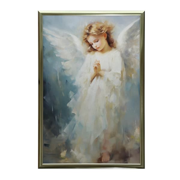 Heaven's Light Heaven's Light, 40x50 cm, guld aluminiumsramme, 230 gsm mat papir