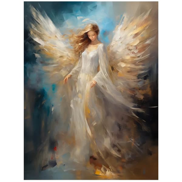 Angel of Blue Peace Angel of Blue Peace, 70x100 cm, uindrammet, 230 gsm mat papir