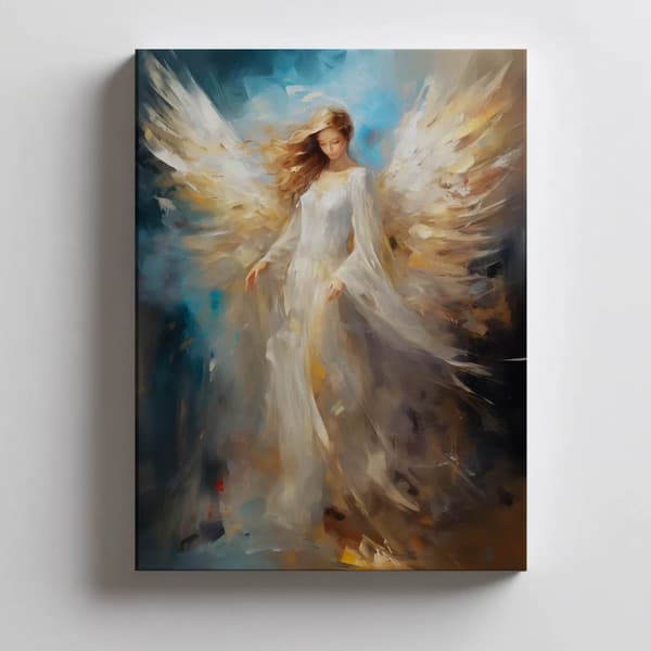 Angel of Blue Peace Angel of Blue Peace, 70x100 cm, uindrammet, 230 gsm mat papir