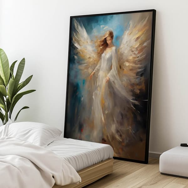 Angel of Blue Peace Angel of Blue Peace, 70x100 cm, uindrammet, 230 gsm mat papir