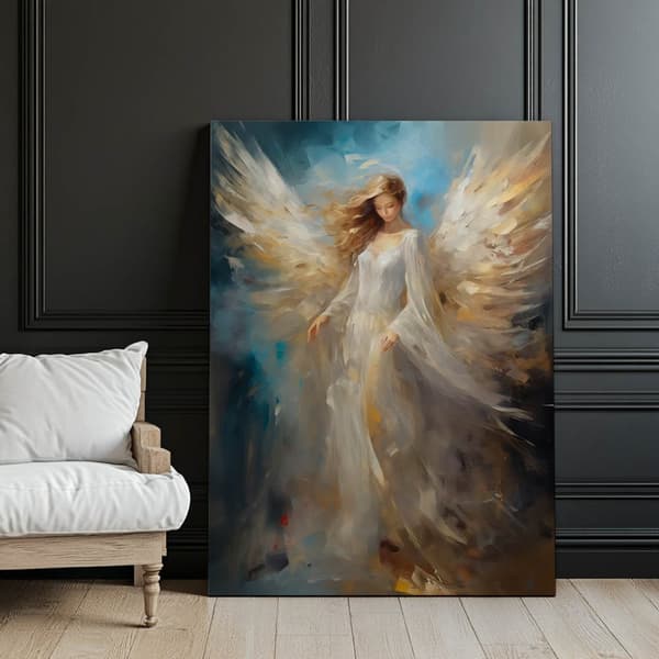 Angel of Blue Peace Angel of Blue Peace, 70x100 cm, uindrammet, 230 gsm mat papir