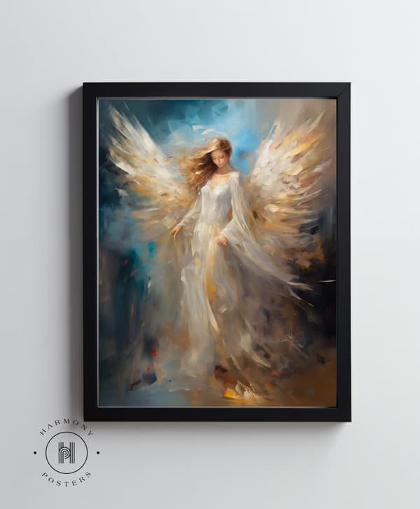 Angel of Blue Peace Angel of Blue Peace, 70x100 cm, uindrammet, 230 gsm mat papir