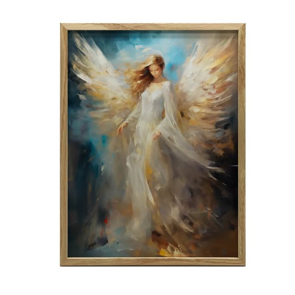 Angel of Blue Peace Angel of Blue Peace, 70x100 cm, uindrammet, 230 gsm mat papir