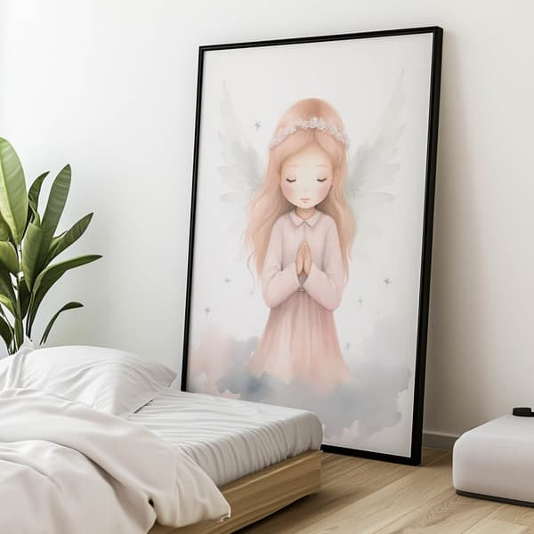 Heavenly Innocence Heavenly Innocence, 60x90 cm, kultainen alumiinikehys, 230 gsm mattapaperi