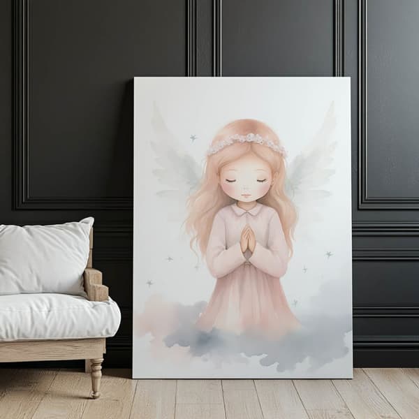 Heavenly Innocence Heavenly Innocence, 60x90 cm, kultainen alumiinikehys, 230 gsm mattapaperi