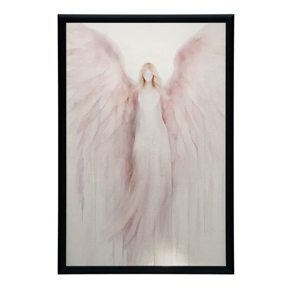 Angelic Beauty in Pink Angelic Beauty in Pink, 30x40 cm, vit träram, 230 gsm matt papper