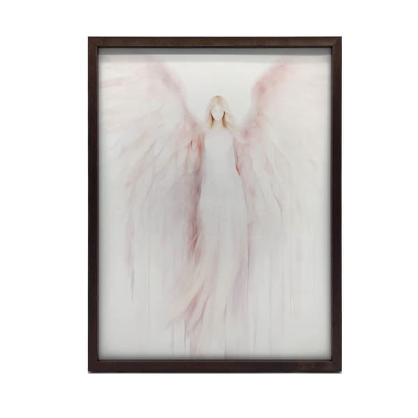 Angelic Beauty in Pink Angelic Beauty in Pink, 30x40 cm, vit träram, 230 gsm matt papper
