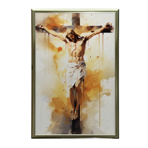 Love on the Cross - Jesus Dying on the Cross Love on the Cross - Jesus Dying on the Cross, 50x70 cm, uindrammet, 230 gsm mat papir