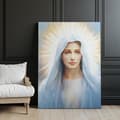 Miniatyrbillede 10 af 10: Light of Mary Light of Mary, 50x70 cm, uindrammet, premium lærred på båreramme