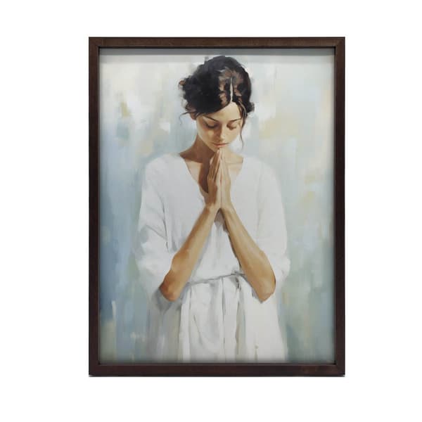 Rolig refleksion Rolig refleksion, 30x40 cm, sort aluminiumsramme, 230 gsm mat papir