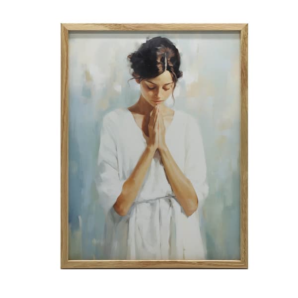 Rolig refleksion Rolig refleksion, 30x40 cm, sort aluminiumsramme, 230 gsm mat papir