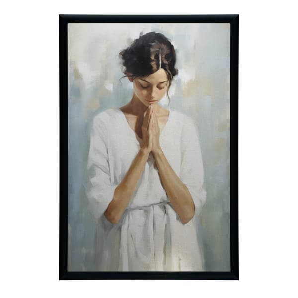 Rolig refleksion Rolig refleksion, 70x100 cm, lys egetræsramme, 230 gsm mat papir