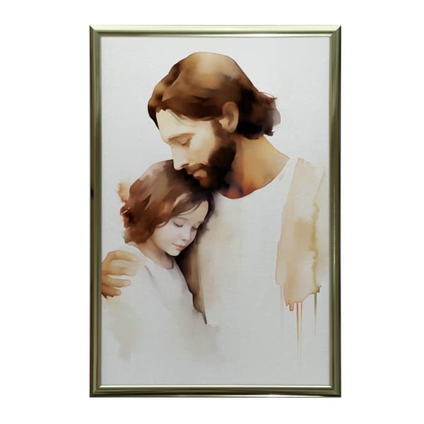 Jesus' Care Jesus' Care, 70x100 cm, uindrammet, 230 gsm mat papir