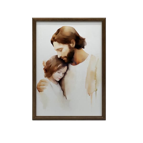 Jesus' Care Jesus' Care, 70x100 cm, uindrammet, 230 gsm mat papir