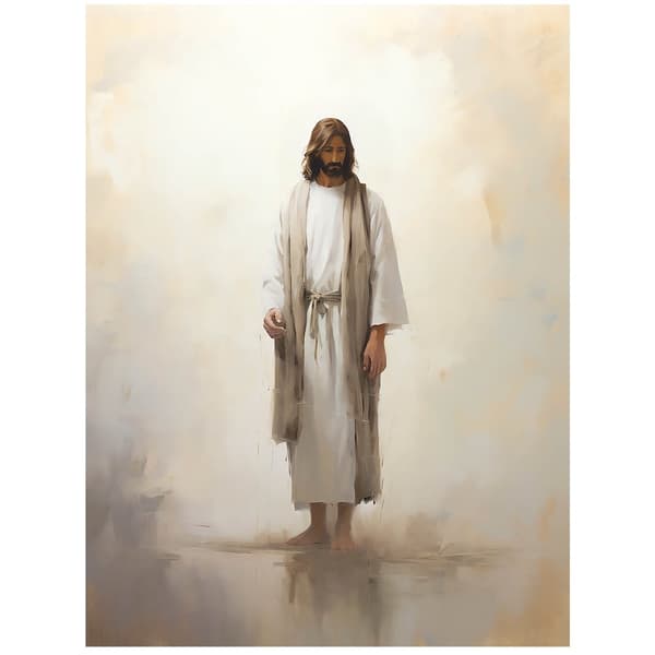 Silent Prayer - Jesus Silent Prayer - Jesus, 30x40 cm, uindrammet, 230 gsm mat papir