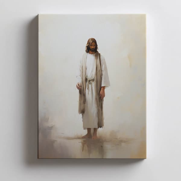 Silent Prayer - Jesus Silent Prayer - Jesus, 30x40 cm, uindrammet, 230 gsm mat papir