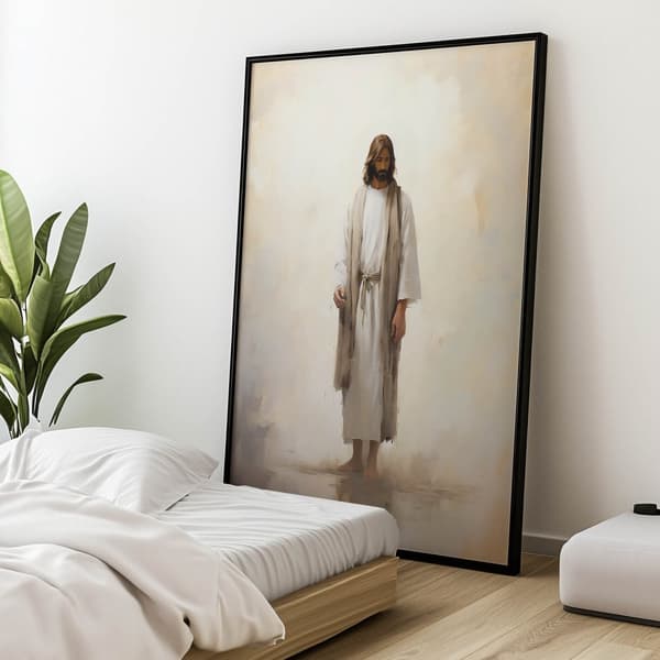 Silent Prayer - Jesus Silent Prayer - Jesus, 30x40 cm, uindrammet, 230 gsm mat papir
