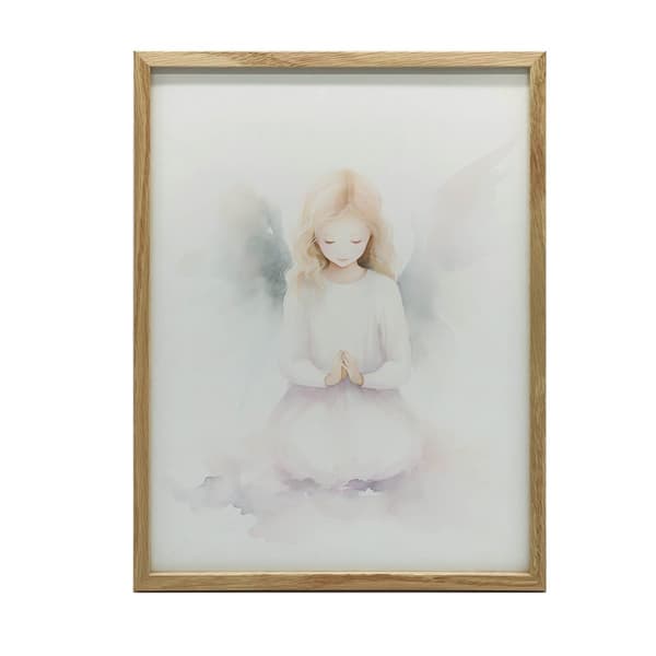 Heavenly Angel Smile Heavenly Angel Smile, 50x70 cm, vaalea tammipuurunko, 230 gsm mattapaperi