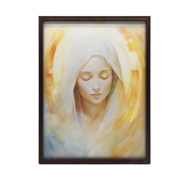 Divine Presence of the Mother - Mary Divine Presence of the Mother - Mary, 70x100 cm, oinramad, 230 gsm matt papper