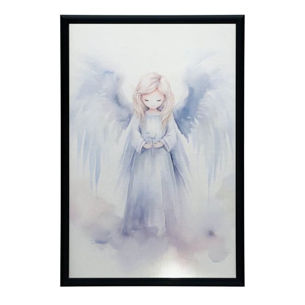 Joy of an Angel Joy of an Angel, 70x100 cm, mørkebrun træramme, 230 gsm mat papir