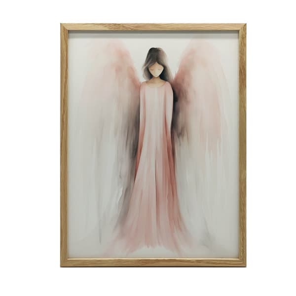 Gentle Peace: Angel's Grace Gentle Peace: Angel's Grace, 50x70 cm, uindrammet, premium lærred på båre