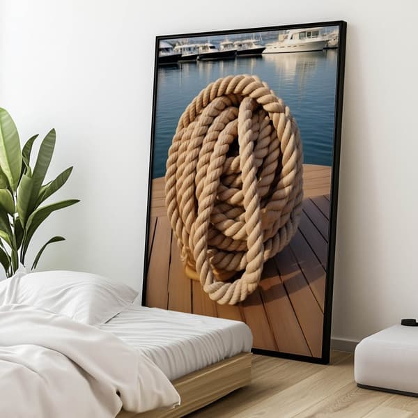 Sea Harmony Sea Harmony, 30x40 cm, guld aluminiumram, 230 gsm matt papper