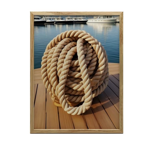 Sea Harmony Sea Harmony, 30x40 cm, guld aluminiumram, 230 gsm matt papper