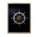 Miniatyrbillede 1 af 10: Navigational Elegance Navigational Elegance, 70x100 cm, lys egetræsramme, 230 gsm mat papir