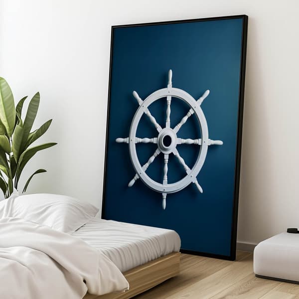 Maritime Elegance Maritime Elegance, 70x100 cm, guld aluminiumsramme, 230 gsm mat papir