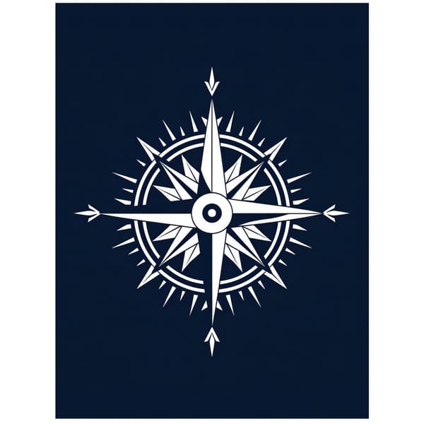 Sea Travel Sea Travel, 50x70 cm, lys egetræsramme, 230 gsm mat papir