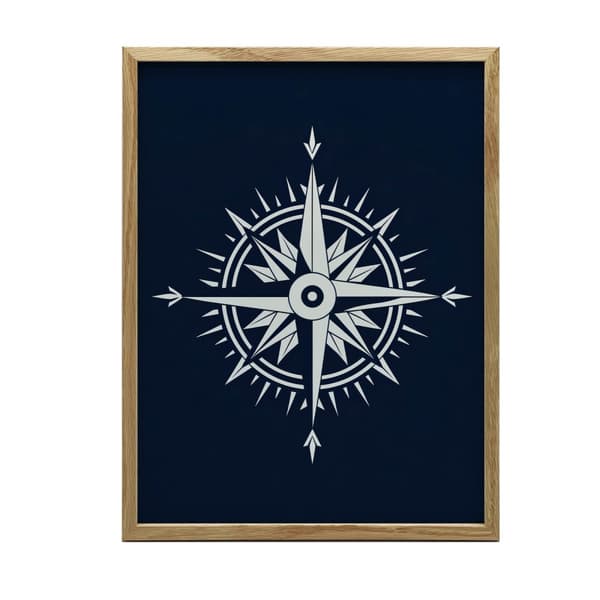 Sea Travel Sea Travel, 70x100 cm, sort aluminiumsramme, 230 gsm mat papir