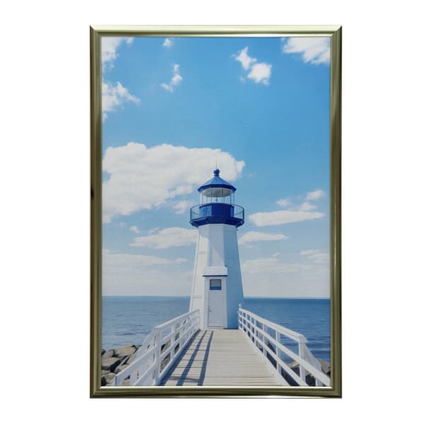 Seaside Elegance Seaside Elegance, 50x70 cm, sort aluminiumsramme, 230 gsm mat papir