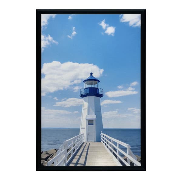 Seaside Elegance Seaside Elegance, 50x70 cm, sort aluminiumsramme, 230 gsm mat papir