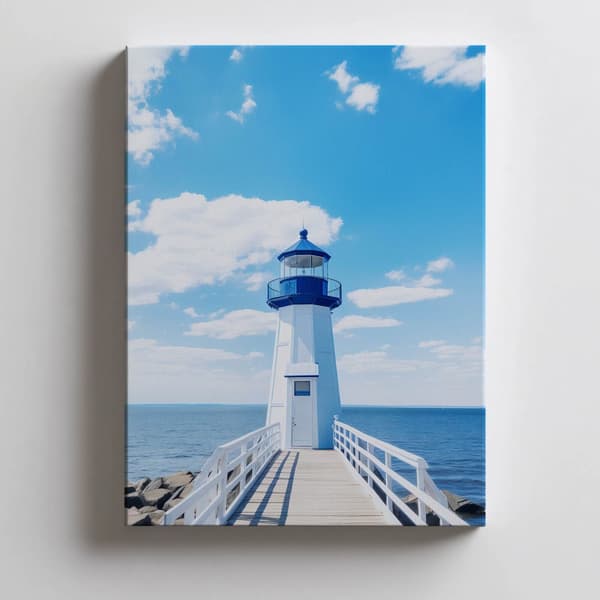 Seaside Elegance Seaside Elegance, 60x90 cm, guld aluminiumsramme, 230 gsm mat papir