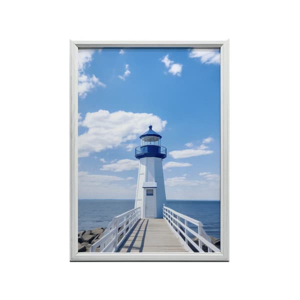 Seaside Elegance Seaside Elegance, 60x90 cm, guld aluminiumsramme, 230 gsm mat papir