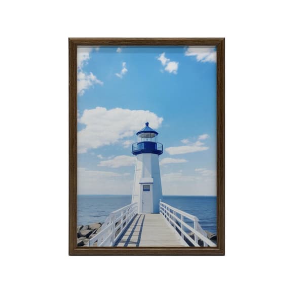 Seaside Elegance Seaside Elegance, 60x90 cm, guld aluminiumsramme, 230 gsm mat papir