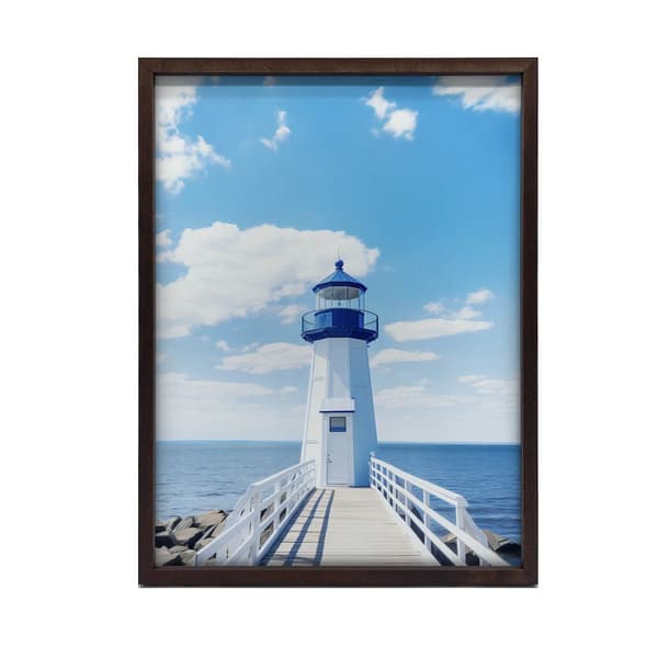 Seaside Elegance Seaside Elegance, 60x90 cm, guld aluminiumsramme, 230 gsm mat papir
