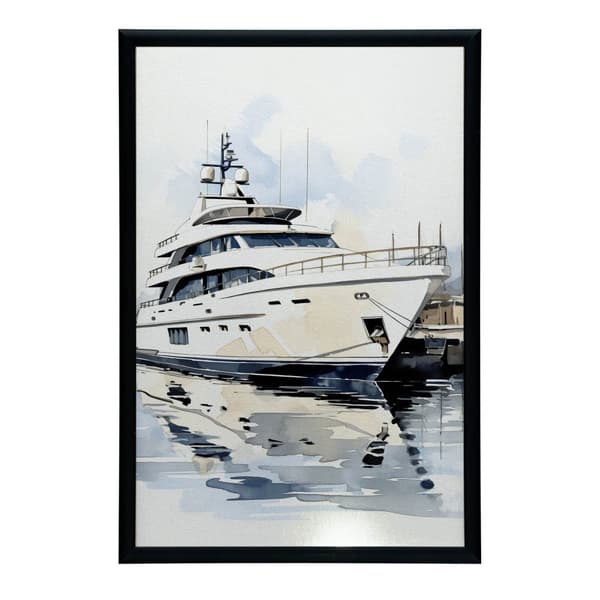 Sea Reflections Sea Reflections, 50x70 cm, lys egetræsramme, 230 gsm mat papir