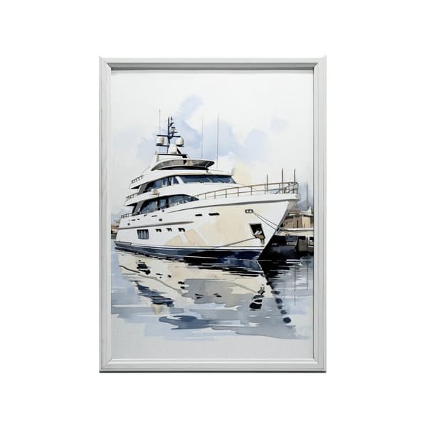 Sea Reflections Sea Reflections, 70x100 cm, guld aluminiumsramme, 230 gsm mat papir
