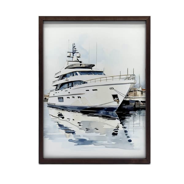 Sea Reflections Sea Reflections, 70x100 cm, guld aluminiumsramme, 230 gsm mat papir