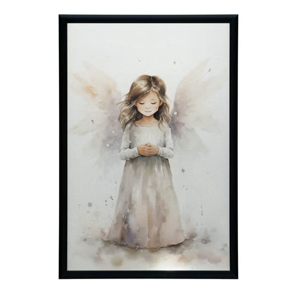 Angel of Hope Angel of Hope, 40x50 cm, guld aluminiumsramme, 230 gsm mat papir