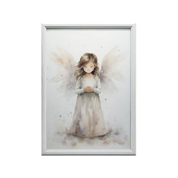 Angel of Hope Angel of Hope, 40x50 cm, guld aluminiumsramme, 230 gsm mat papir