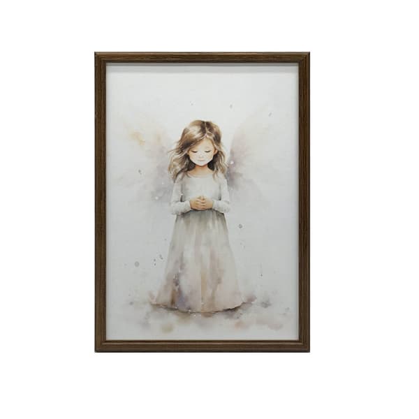 Angel of Hope Angel of Hope, 40x50 cm, guld aluminiumsramme, 230 gsm mat papir
