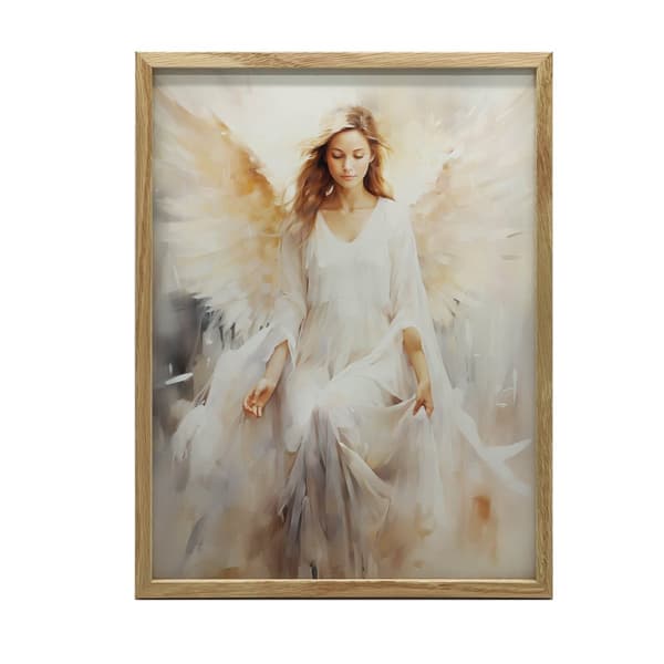 Angel's Focus Angel's Focus, 30x40 cm, uindrammet, premium lærred på båre