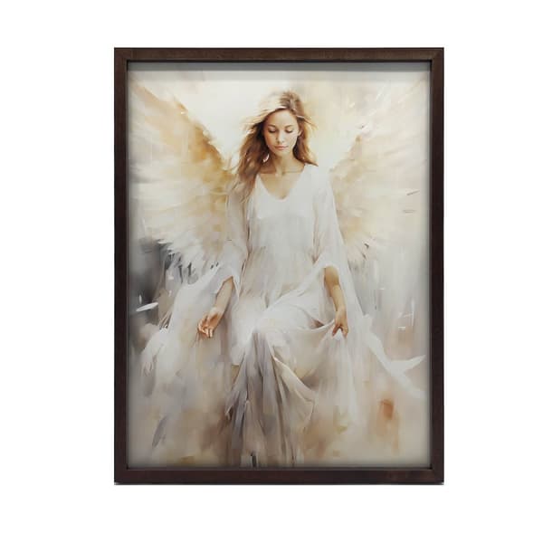 Angel's Focus Angel's Focus, 70x100 cm, mörkbrun träram, 230 gsm matt papper