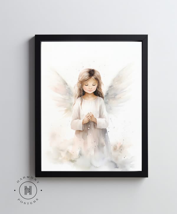Holy Wings Holy Wings, 30x40 cm, uindrammet, premium lærred på båre