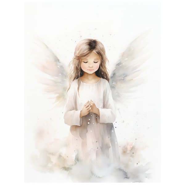 Holy Wings Holy Wings, 60x90 cm, sort aluminiumsramme, 230 gsm mat papir