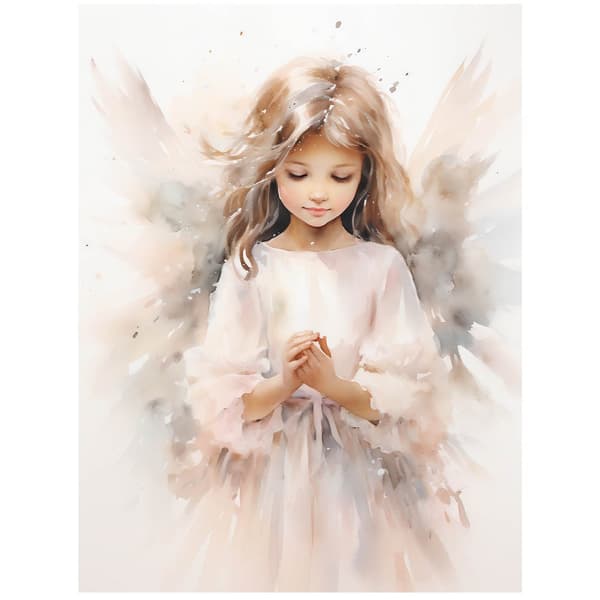 Angel Gift Angel Gift, 30x40 cm, uindrammet, 230 gsm mat papir